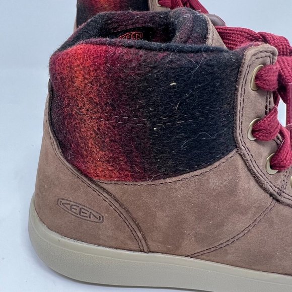 Keen Kids Brown and Red Boots - Picture 6 of 11